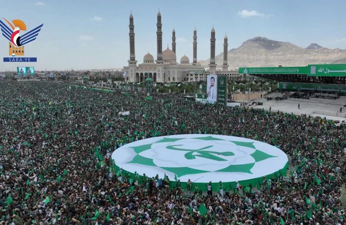 العاصمة صنعاء تشهد أكبر احتفال بذكرى المولد النبوي على وجه الأرض