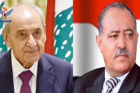 رئيس مجلس النواب يهنئ نظيره اللبناني بعيد الاستقلال