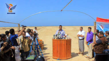 ​مؤتمر صحفي بميناء رأس عيسى حول المستجدات المتعلقة بتأمين خزان صافر النفطي